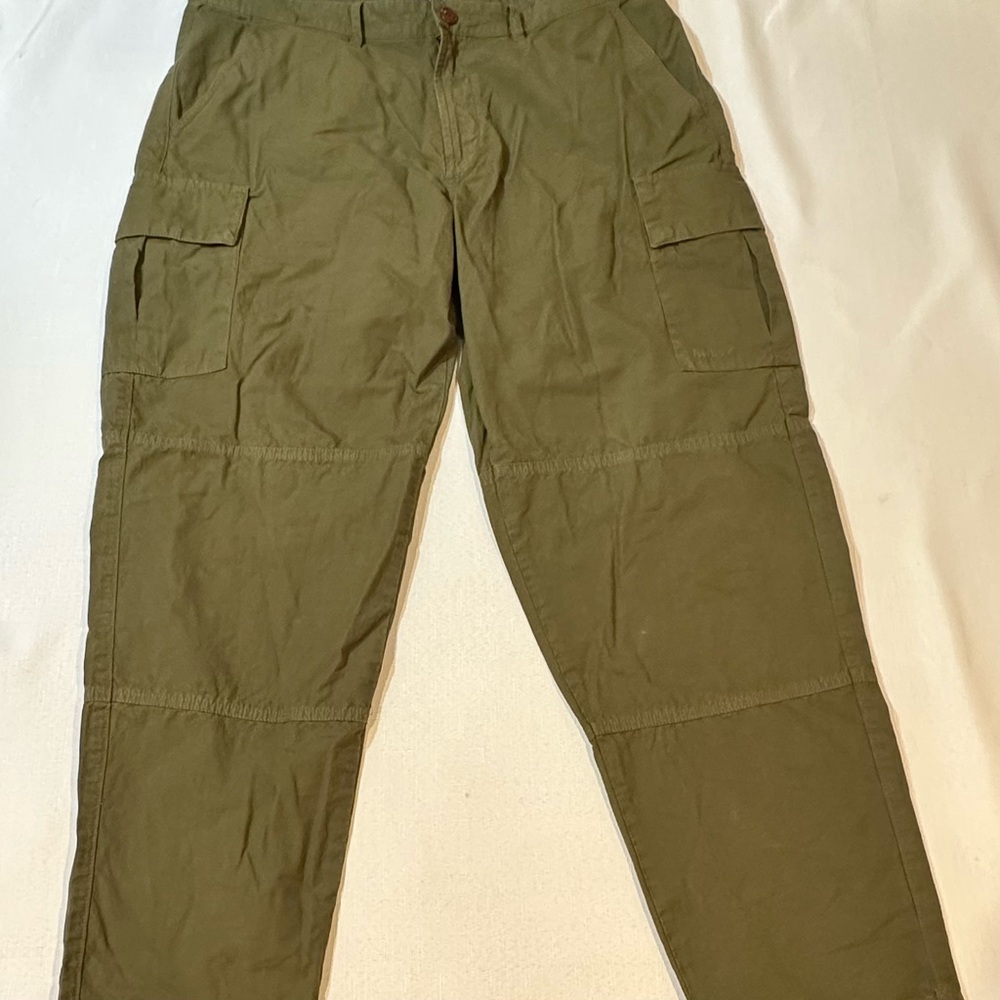 Barbour Cargo Pants • Olive Green • W38 L32 • Outdoor Utility
